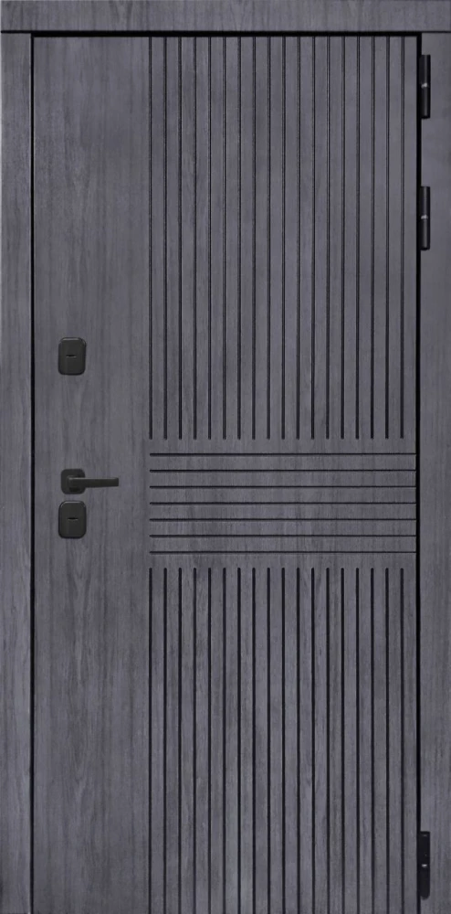 Входная дверь ДвериПРО Берген ФЛЗ-603 Бетон снежный DPRO221102 внешняя сторона