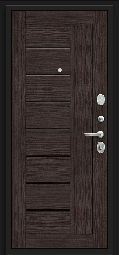 Фото Входная дверь Модерн Kale Almon/Wenge Veralinga BR4587 внутренняя сторона