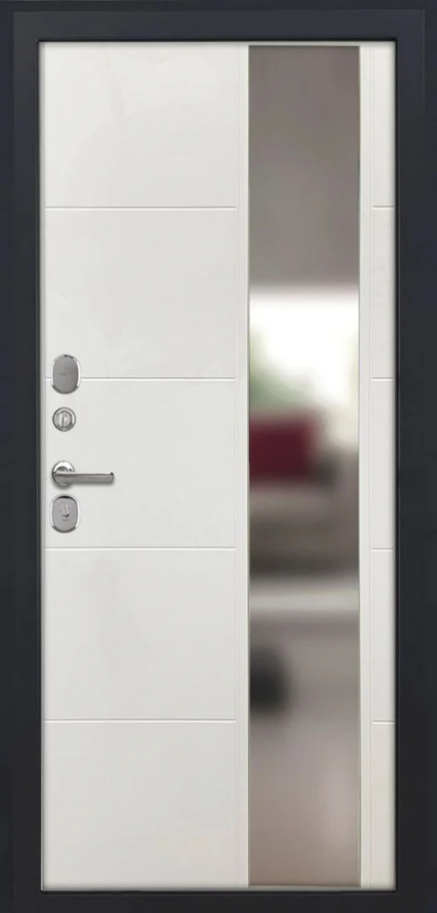 Входная дверь ДвериПРО Elfy ФЛЗ-649 капучино (зеркало) DPRO220793 внутренняя сторона