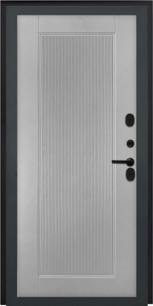 Входная дверь ДвериПРО L Термо ПВХ 10мм Астрод Velutto Grigio DPRO221179 внутренняя сторона