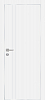 Межкомнатная дверь PX-20  AL кромка с 4-х ст. Белый матовый