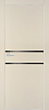 Межкомнатная дверь PX-18 AL кромка с 4-х ст. Бежевый матовый