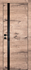 Межкомнатная дверь PX-8  черная кромка с 4-х ст. Дуб пацифик