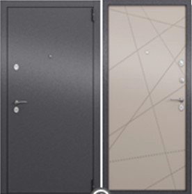 Дверь Torex X7 PRO MP Темно-серый букле графит без рис.  Х6-26, ПВХ Холст латте